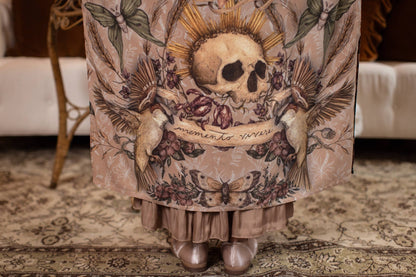 Preorder Ships in November Momento Opera Duster Kimono Robe w/ Starling & Skull - Boho Wanderlust Boutique Market of Stars (USA)