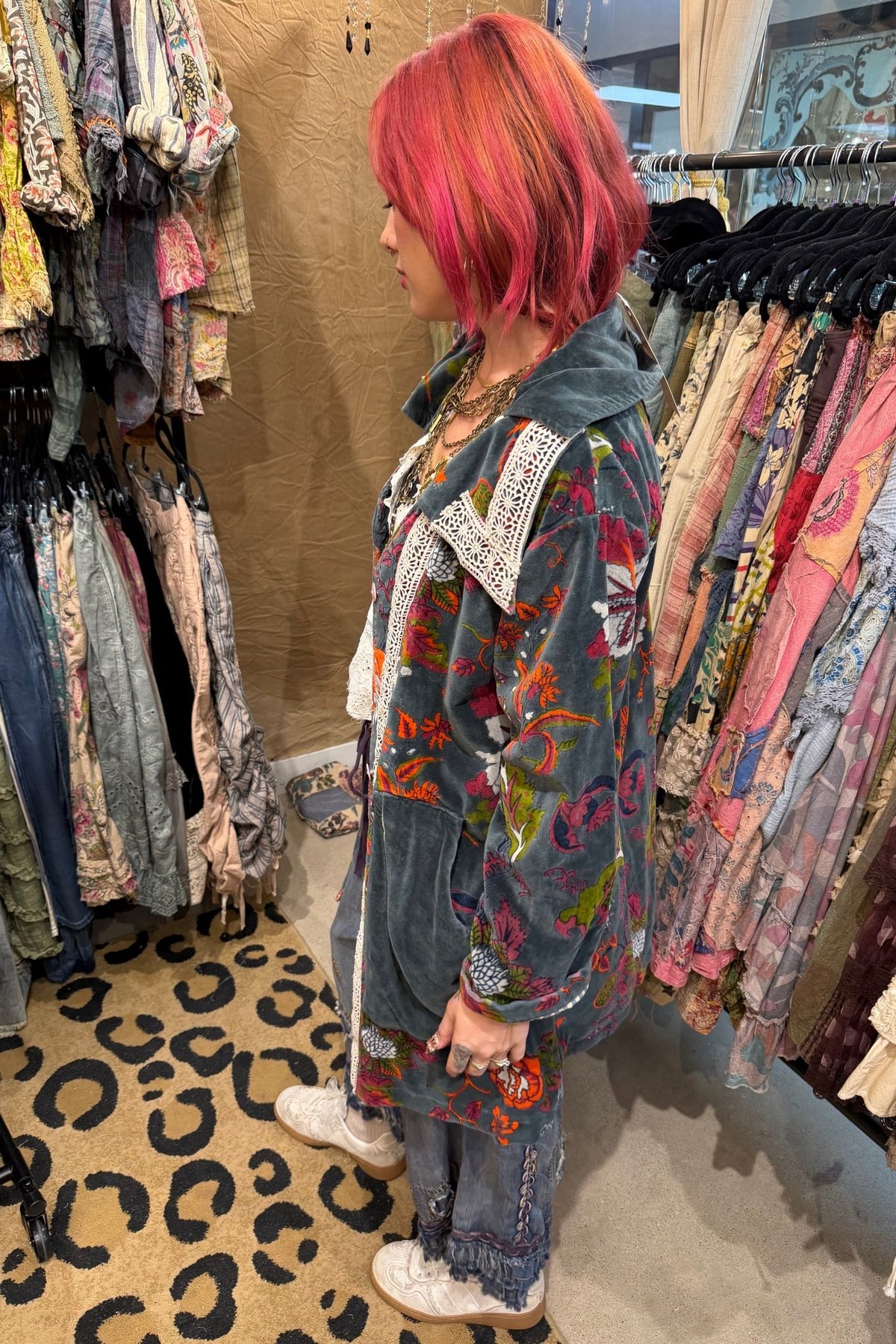 Preorder Ships In November Reverie Coat- Teal - Boho Wanderlust Boutique Boho Wanderlust Boutique