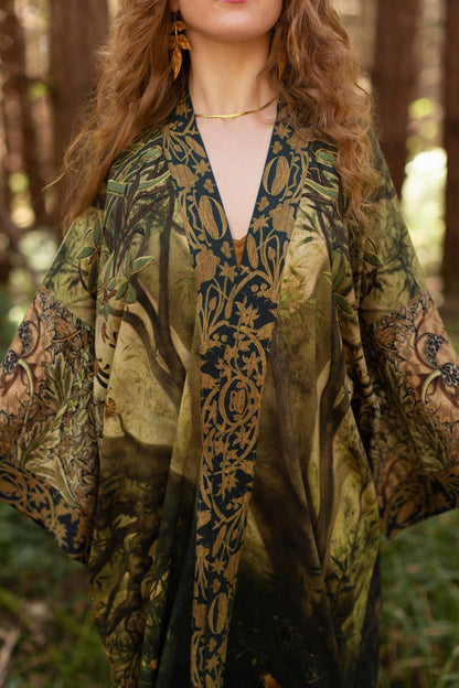 Preorder Ships In November The Dawning Opera Duster Kimono Robe ft. Ophelia & Fawn - Boho Wanderlust Boutique Market of Stars (USA)