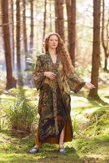 Preorder Ships In November The Dawning Opera Duster Kimono Robe ft. Ophelia & Fawn - Boho Wanderlust Boutique Market of Stars (USA)