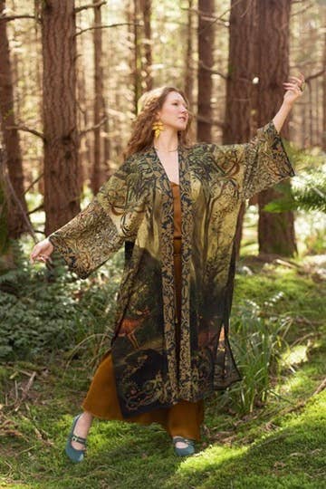 Preorder Ships In November The Dawning Opera Duster Kimono Robe ft. Ophelia & Fawn - Boho Wanderlust Boutique Market of Stars (USA)