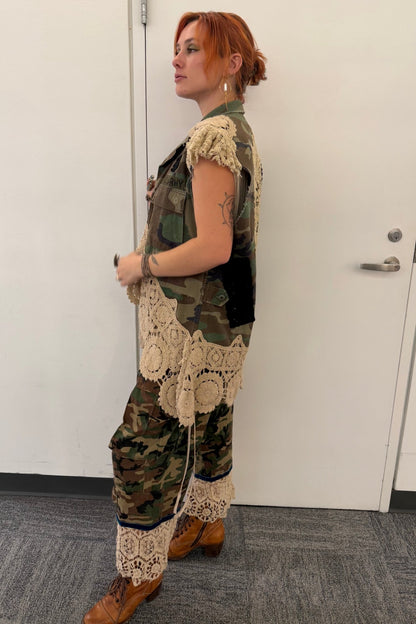 Preorder Ships In October Hidden Meadows Vest-Camo - Boho Wanderlust Boutique Jaded Gypsy
