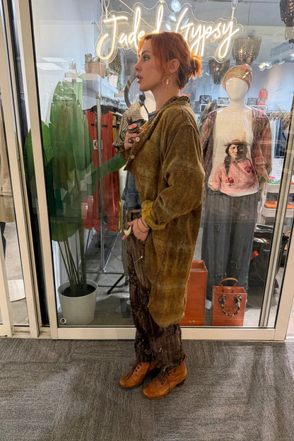 Preorder Ships Out in December Keepsake Jacket- Mustard Plaid - Boho Wanderlust Boutique Jaded Gypsy
