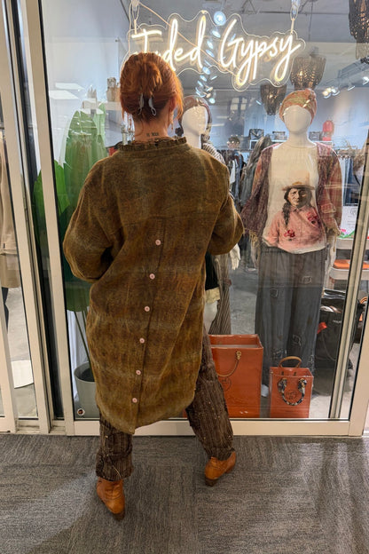 Preorder Ships Out in December Keepsake Jacket- Mustard Plaid - Boho Wanderlust Boutique Jaded Gypsy