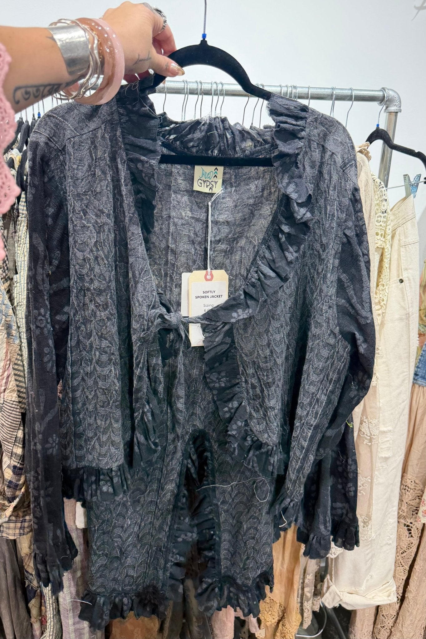 Preorder - Softly Spoken Jacket - ivyandlavyboutique Jaded Gypsy