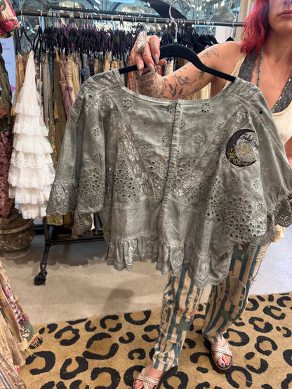 Preorder - Softly Worn Eyelet Top - ivyandlavyboutique Jaded Gypsy