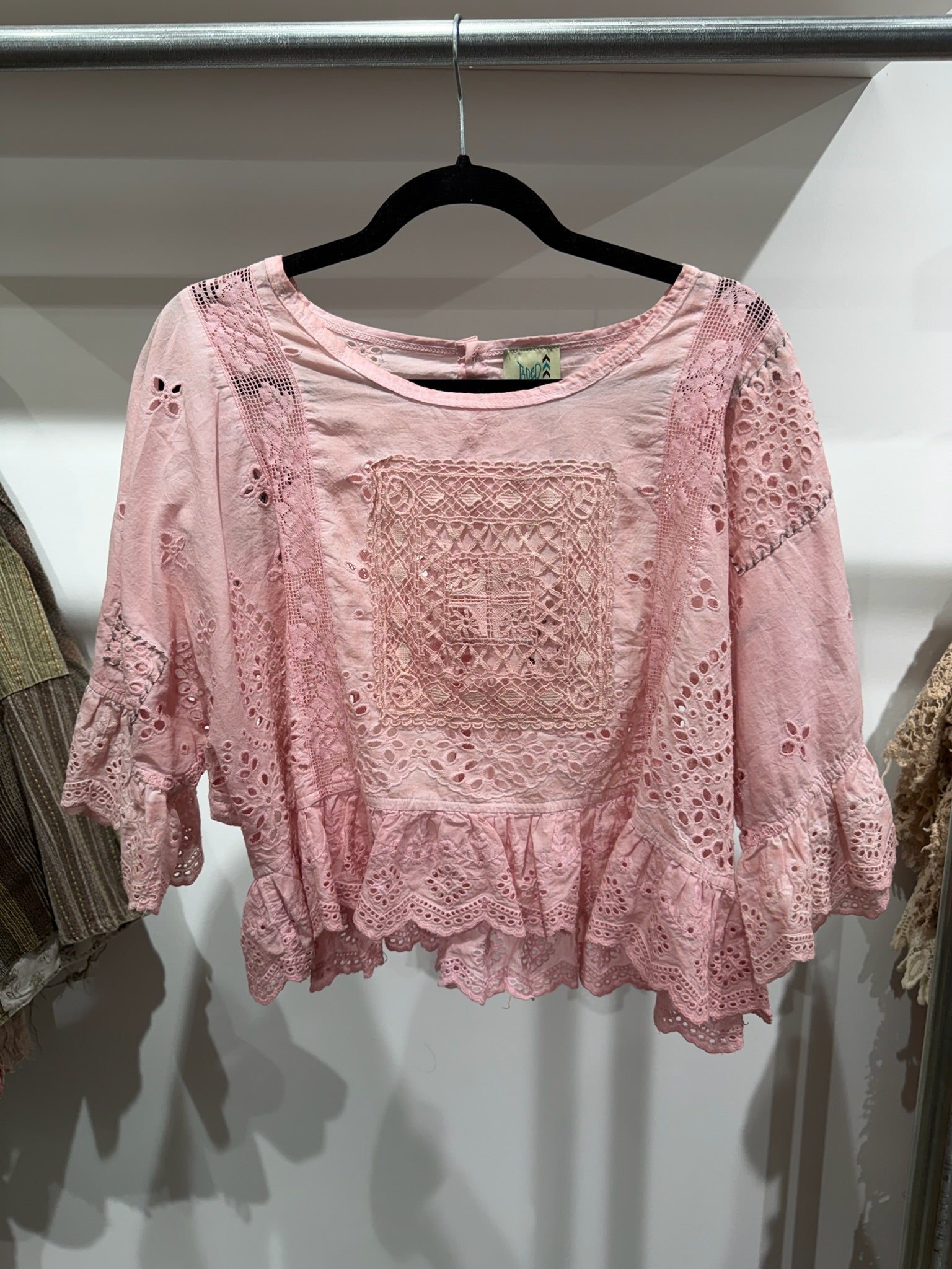 Preorder - Softly Worn Eyelet Top - ivyandlavyboutique Jaded Gypsy