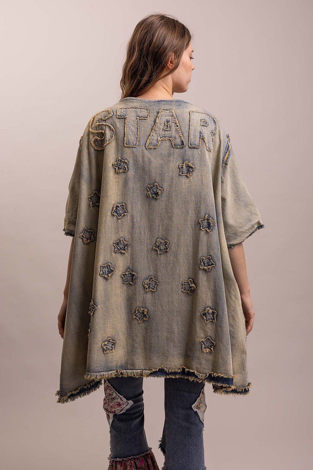 PREORDER - Star Bright Open Cardigan - ivyandlavyboutique Blue Velvet