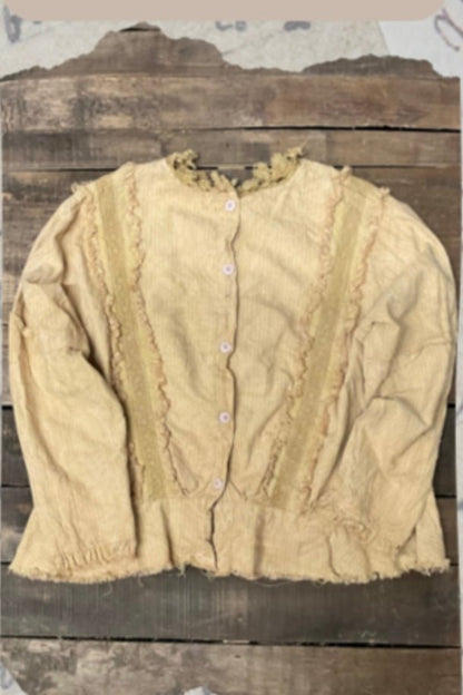 Preorder - Stay Golden Top - ivyandlavyboutique Jaded Gypsy