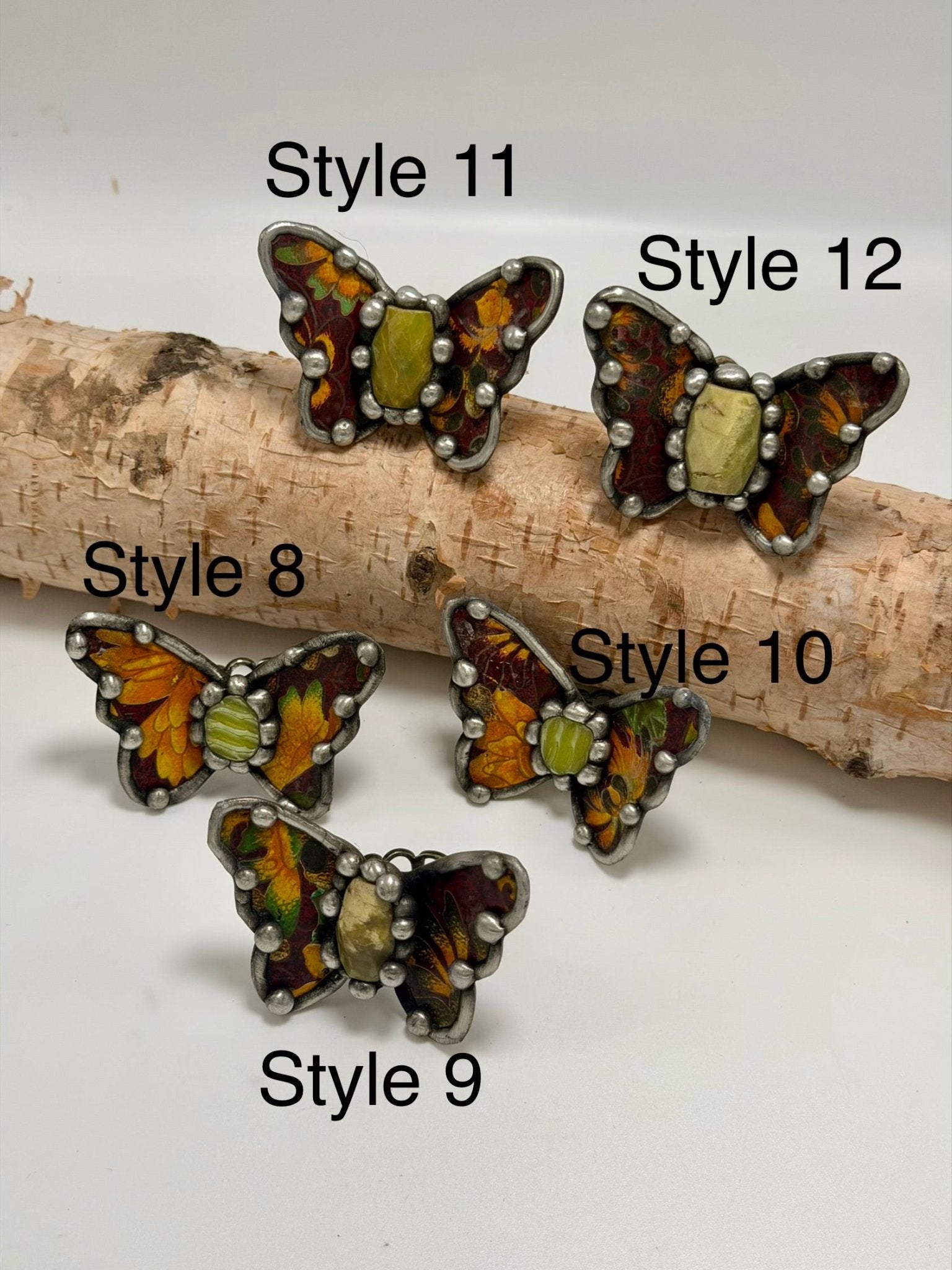 Pretty Butterfly Recycled Rings - ivyandlavyboutique ivyandlavyboutique