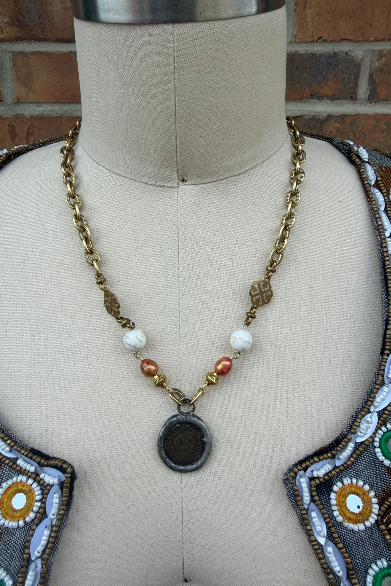 Pretty Coin Necklace - ivyandlavyboutique ivyandlavyboutique