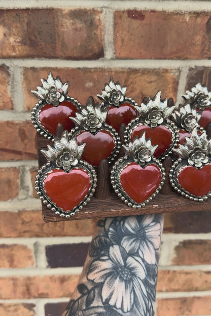 Red Heart On Fire