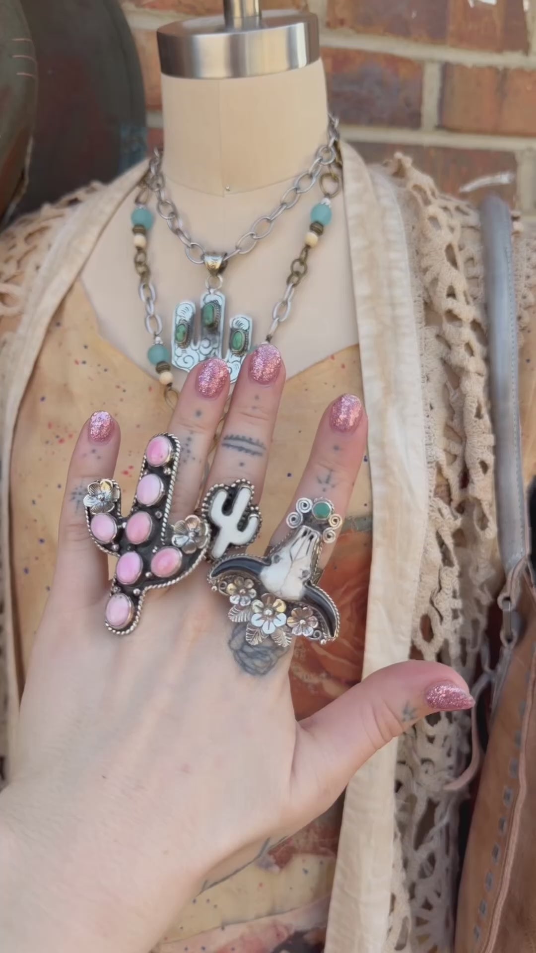 The Arizona Shortie Necklace - Cactus