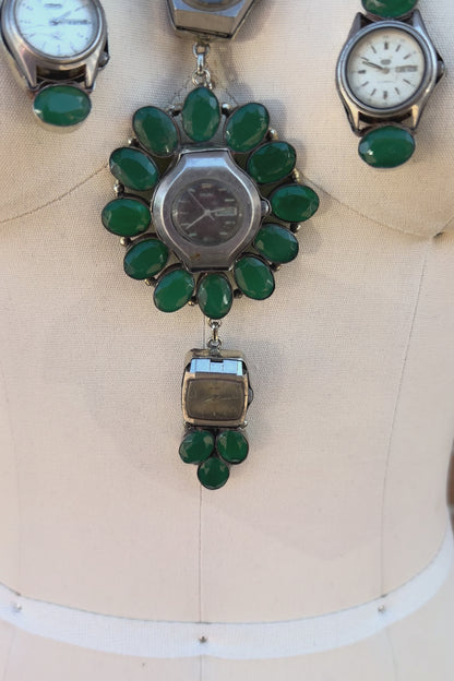 Time is Running Watch  Necklace