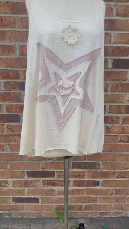 Star Girl Patched Cami