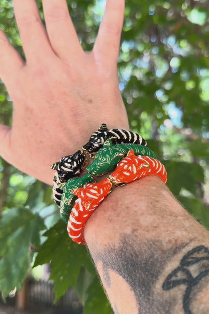 Kissing Tigers Bracelet