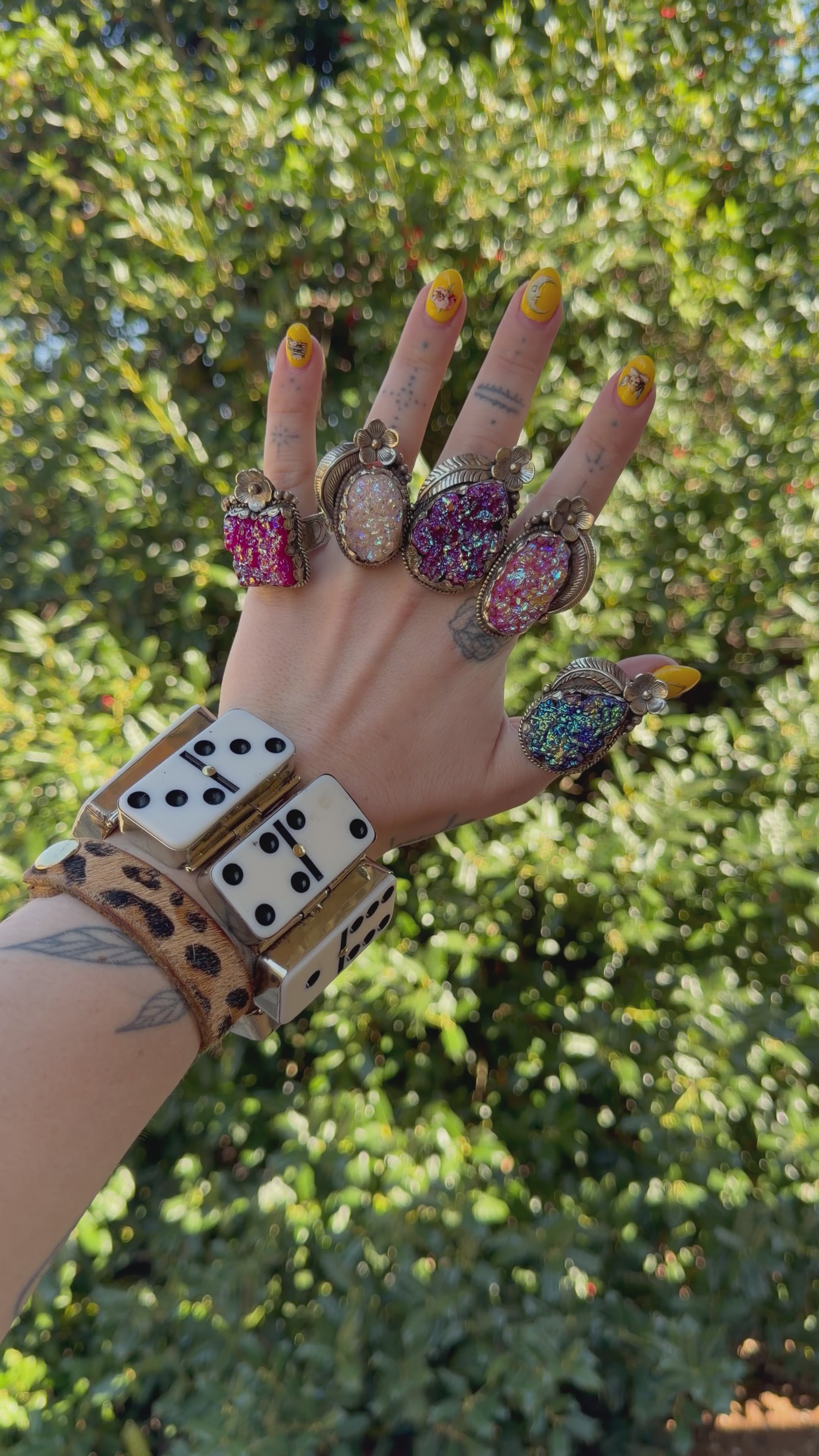 Shine Bright Sparkle Geode Ring