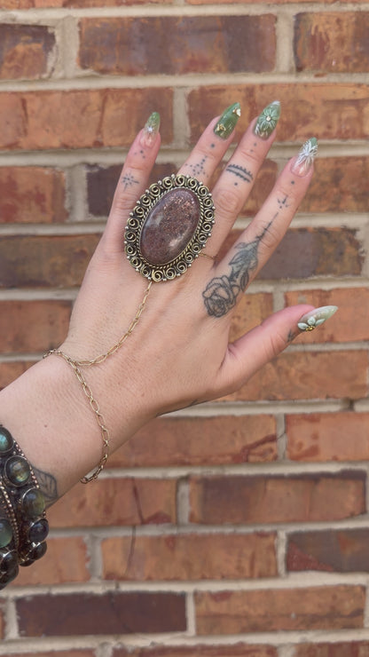 Flecks of Fire Ring