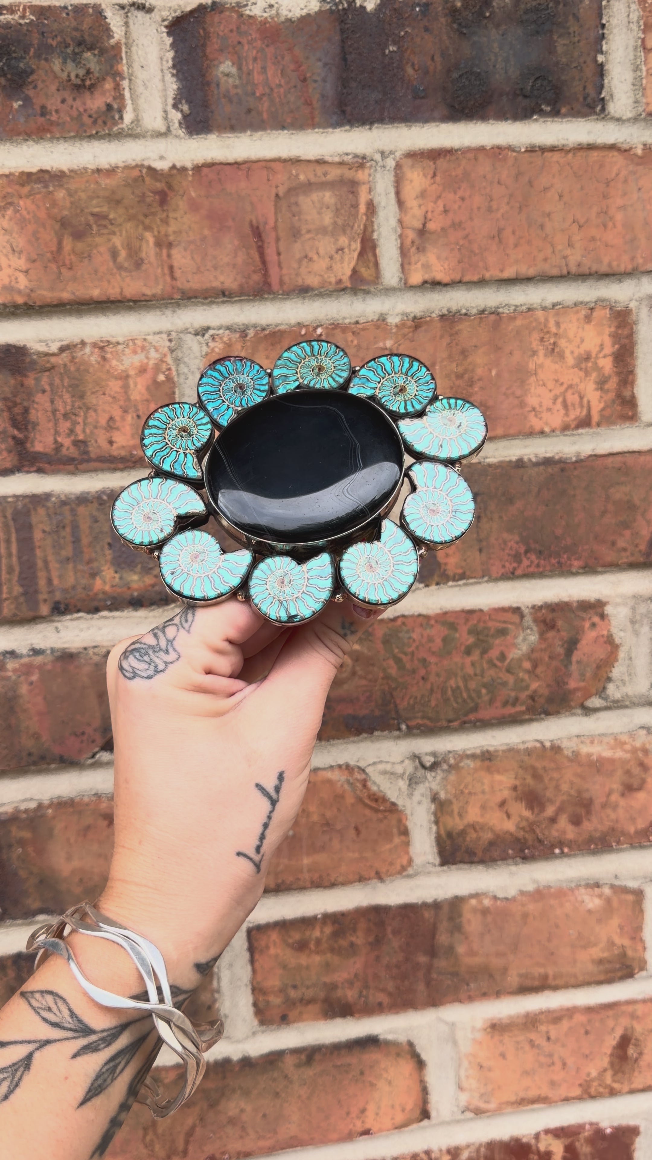 Sea Mist Giant Cuff Bracelet