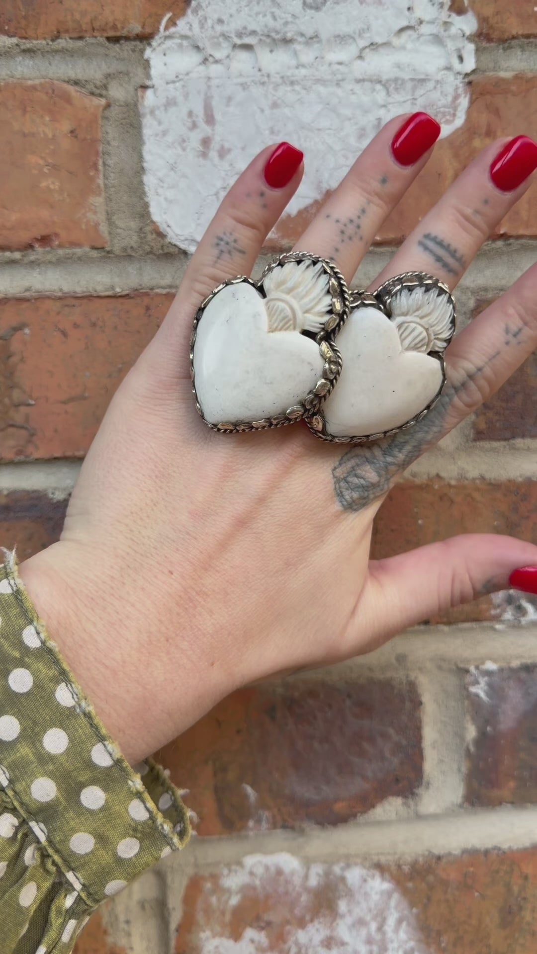 Heart on Fire Statement Ring