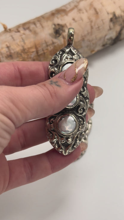 Triple Pearl Pendant