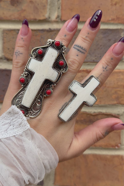 Plain Cross Ring