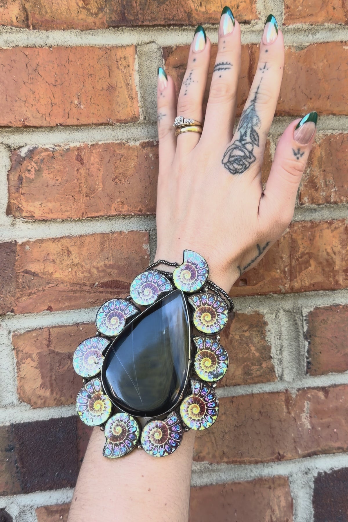 The Funky Shell Cuff