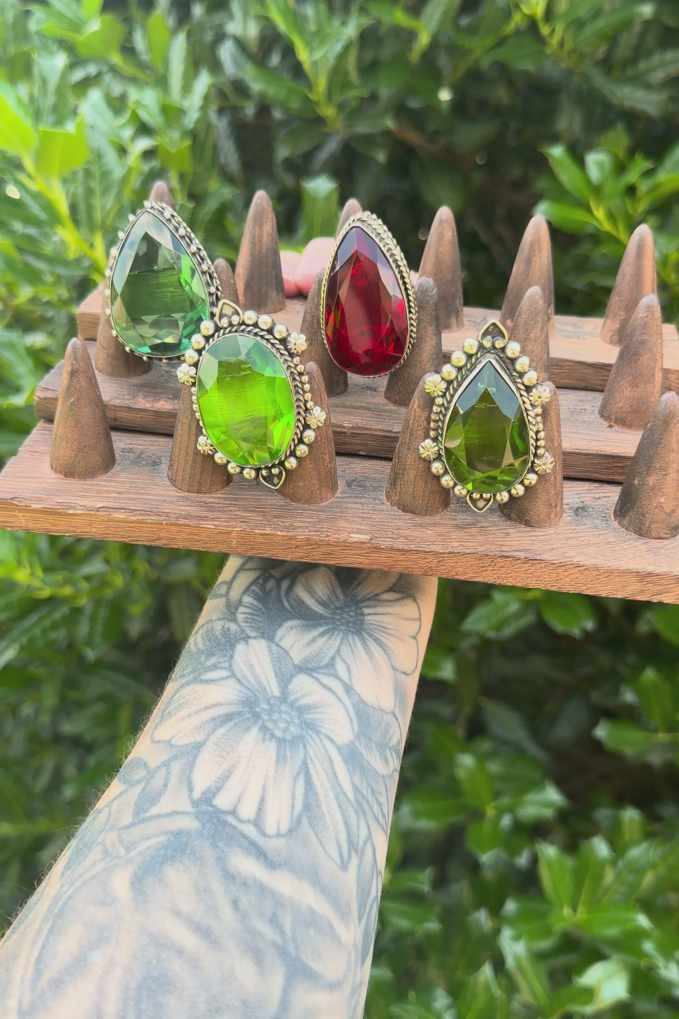 Emerald Tear Drop