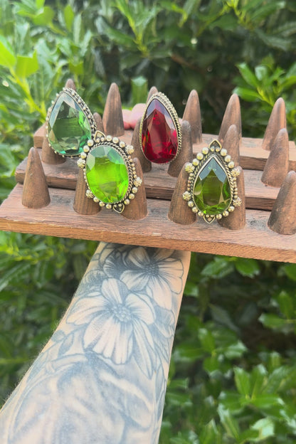 Emerald Tear Drop