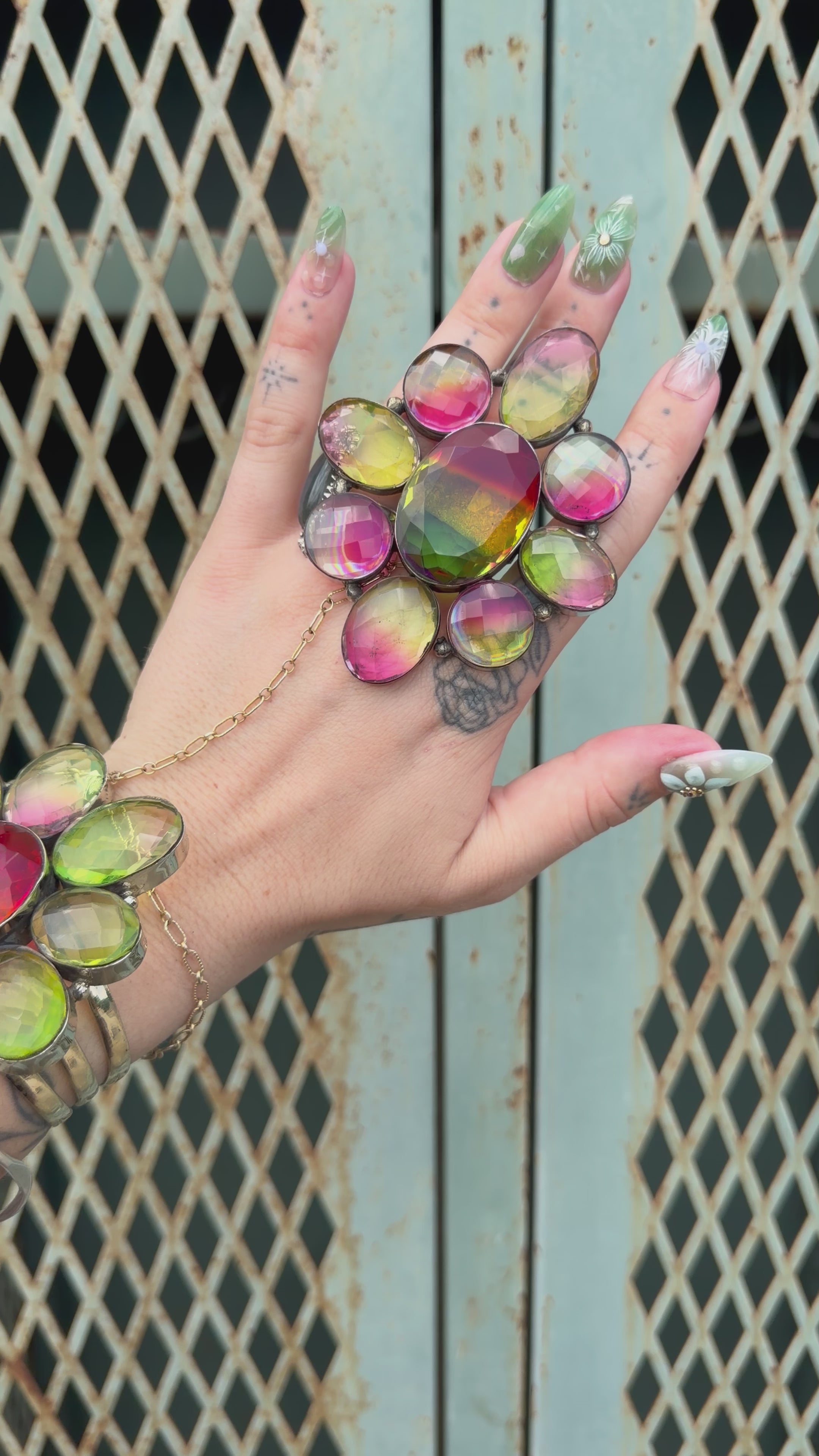 Flower Power Ring Style 17