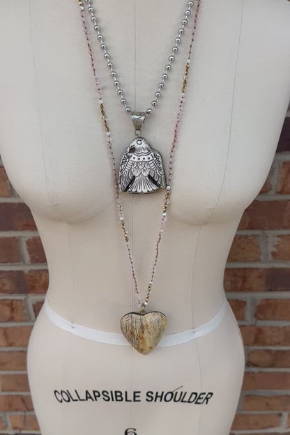 In Flight Eagle Necklace