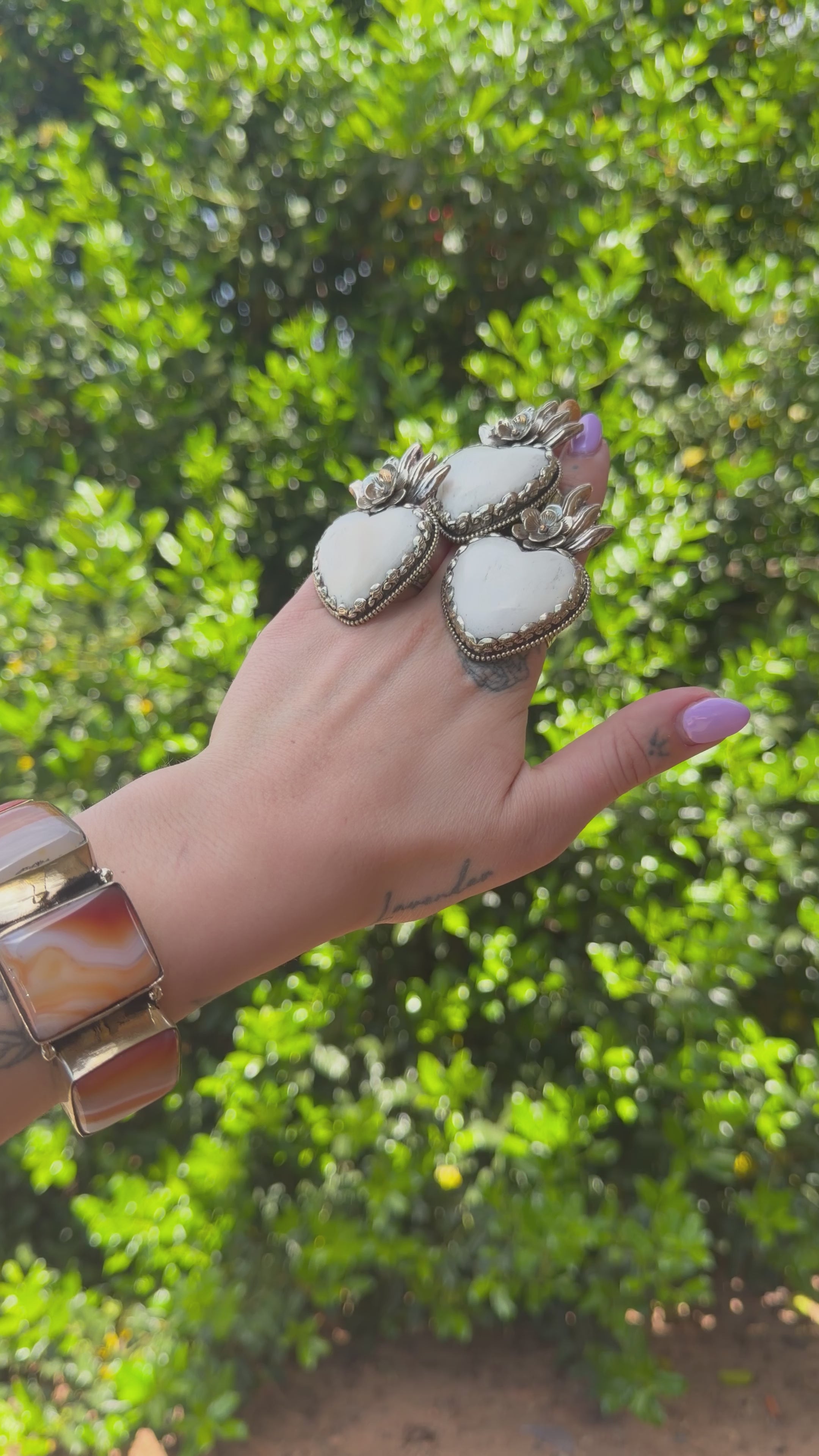 Big Heart Statement Rings