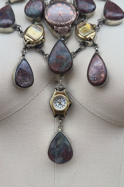 Half Passed Time Necklace