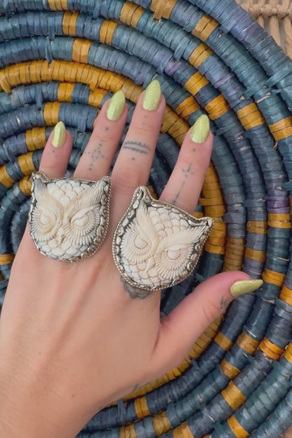 Owl Eyes Ring