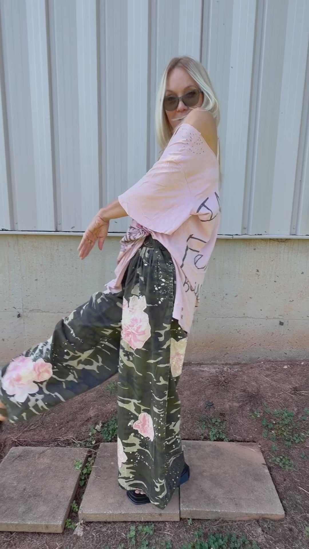 The Camo and Flower Pants