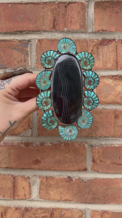 Sea Shell Giant Cuff Bracelet