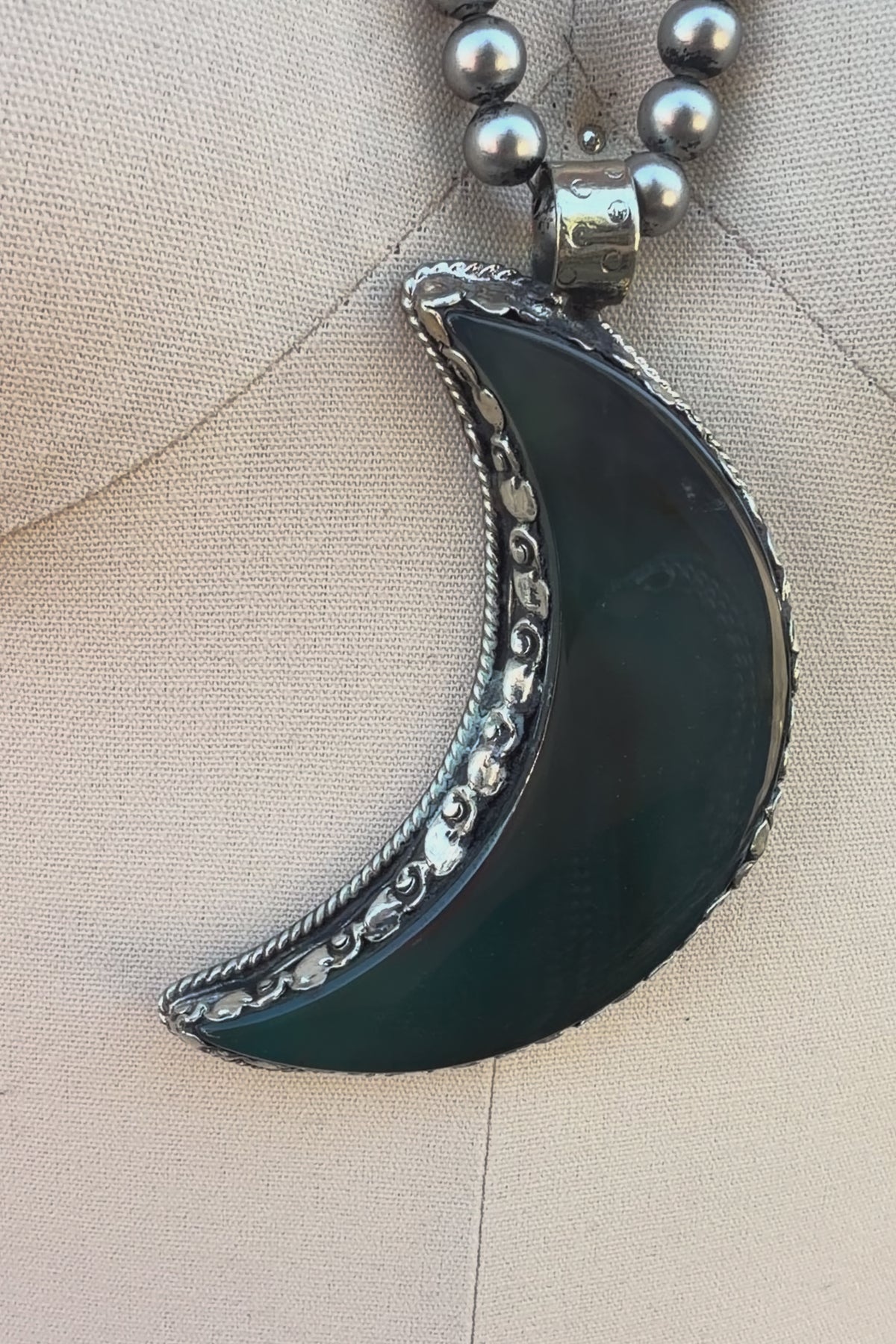 Dark Side Of The Moon Necklace