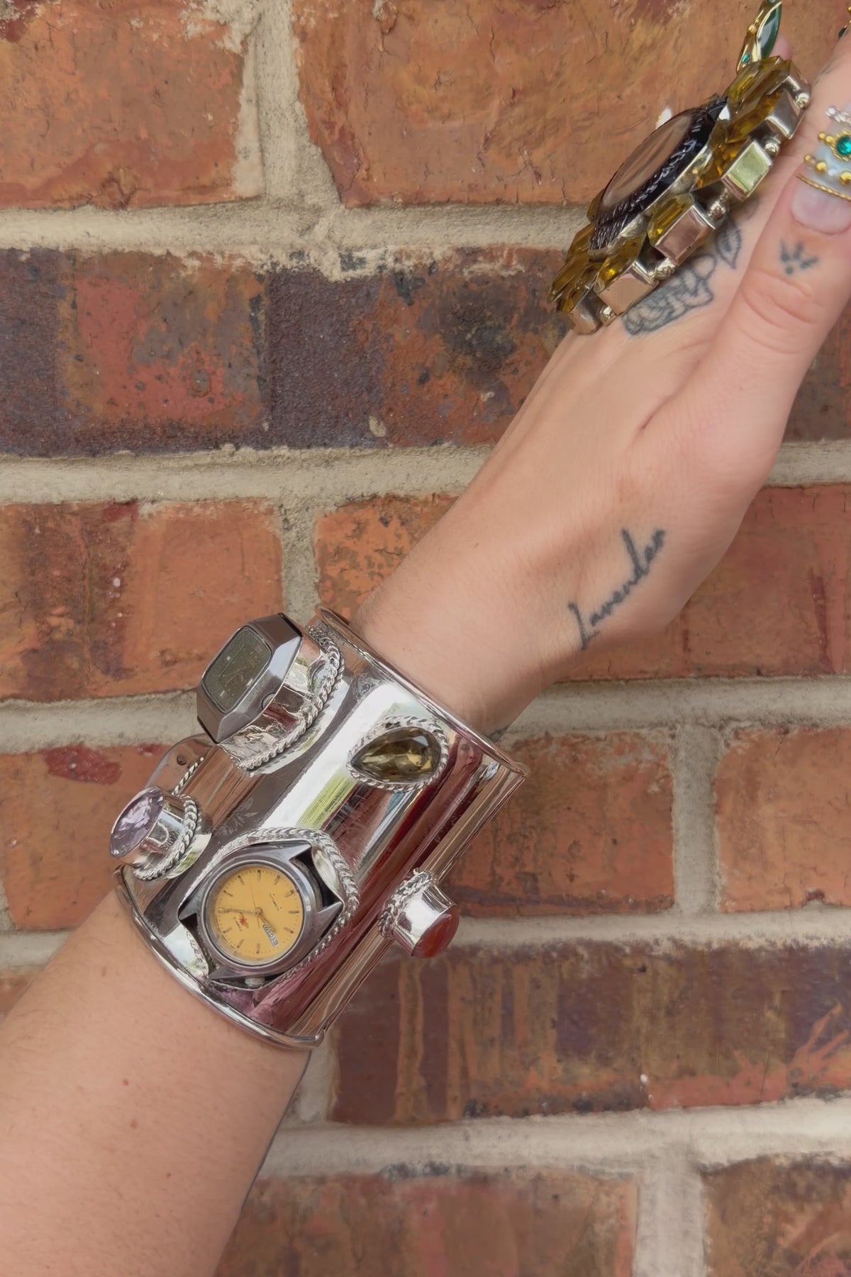 Mixed Watch Cuff 16