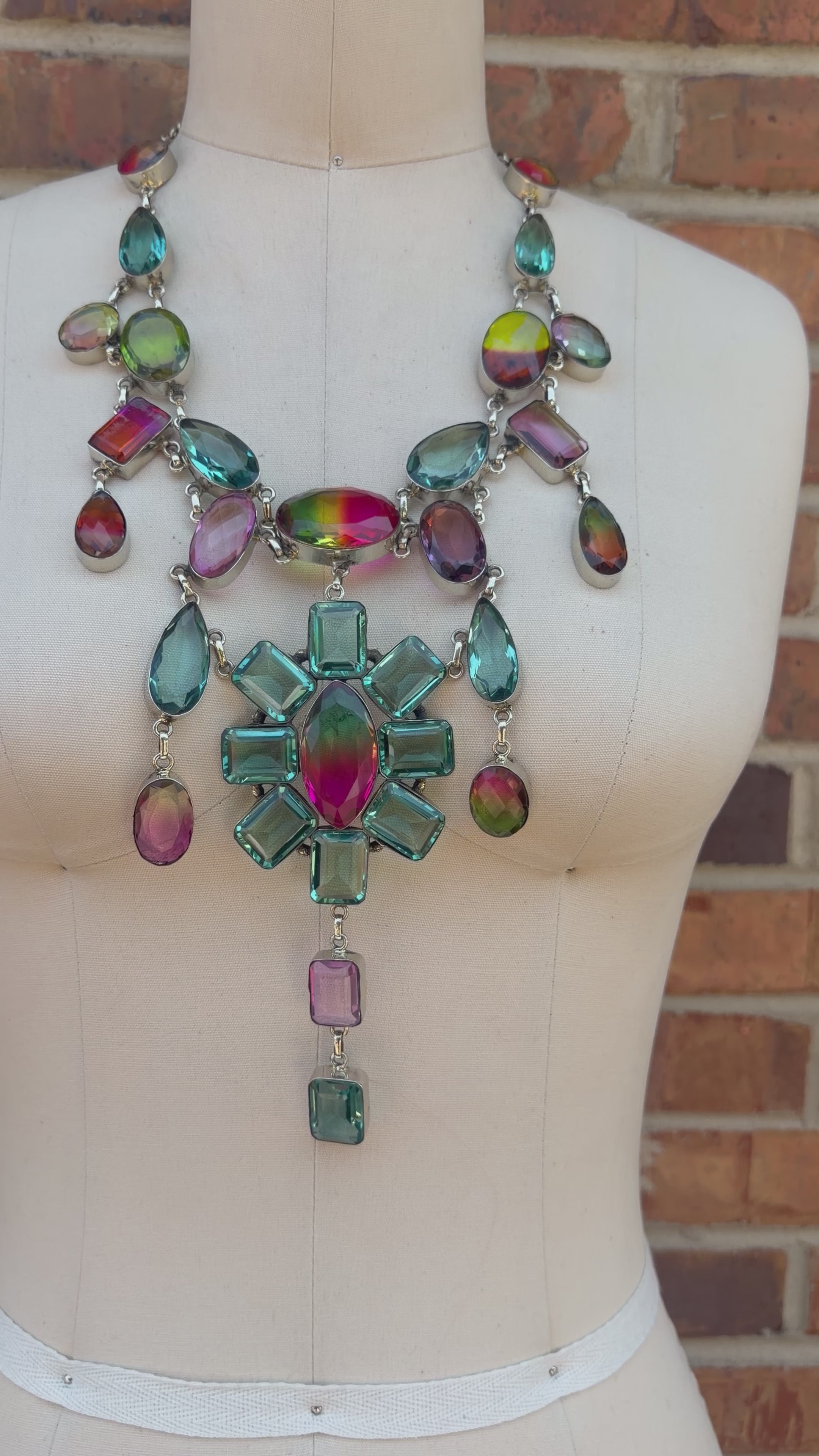Rainbow Bliss Stunner Necklace