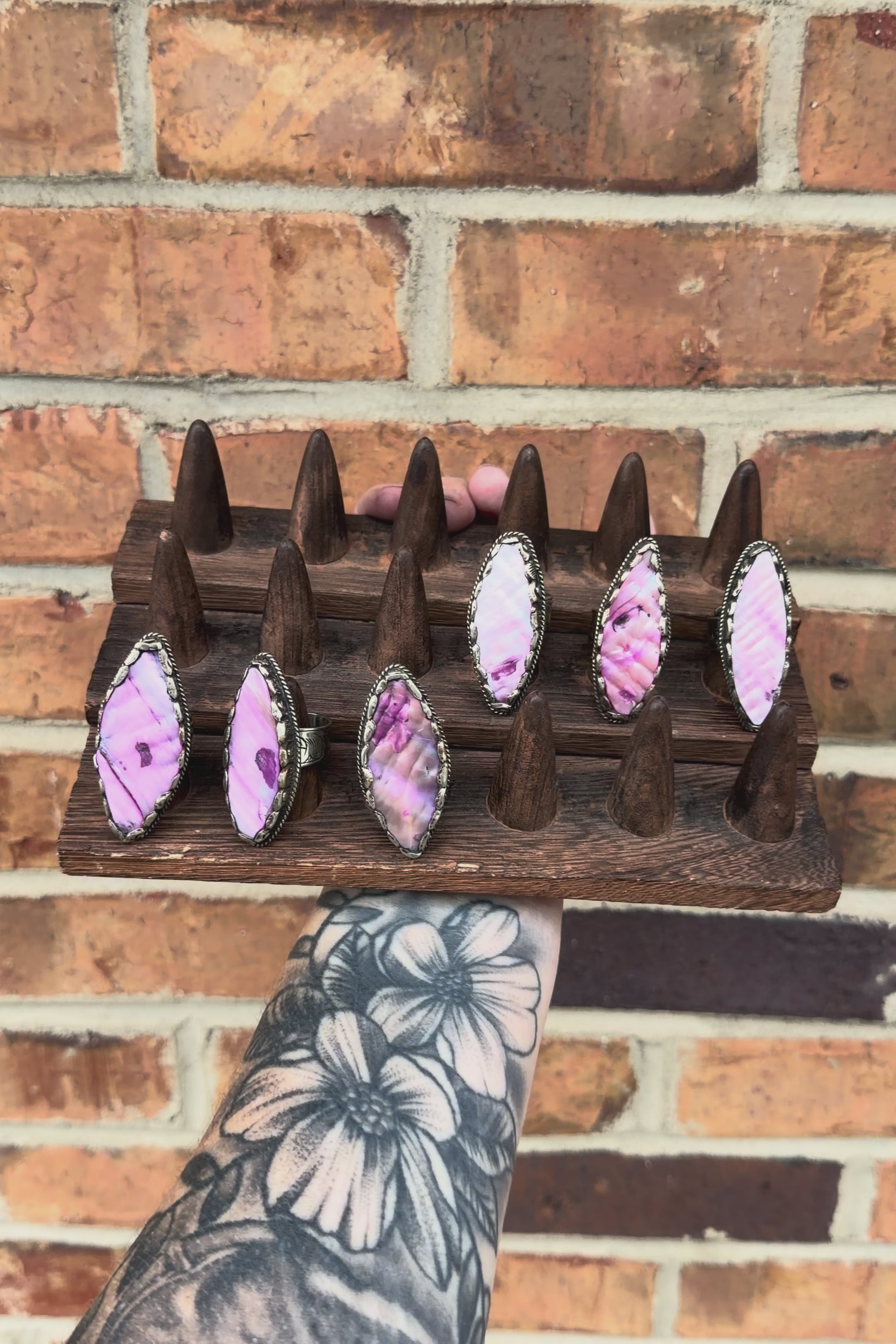 Shades of Pinks and Purples Ring