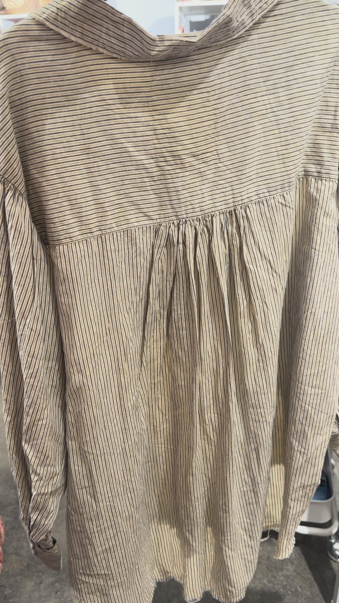 Preorder Harvest Treasure Tunic- Navy Stripes