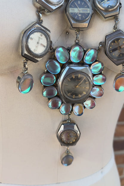 Clock Clock oh another Clock Watch Necklace