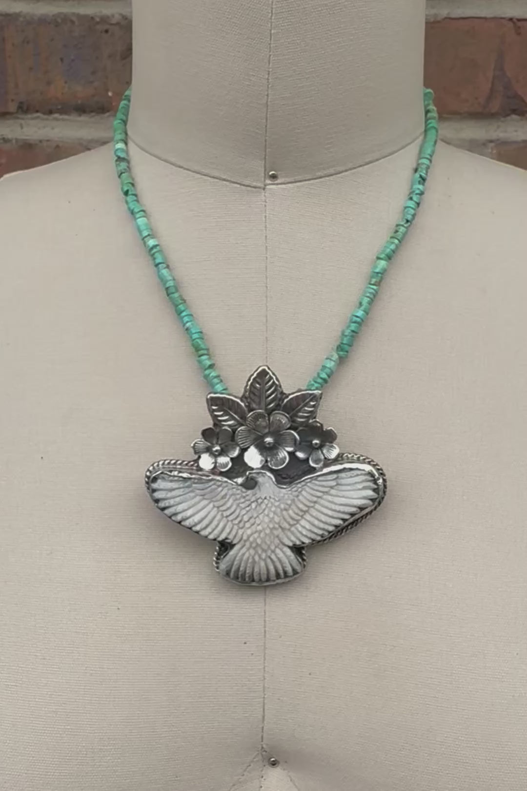 Asymmetrical Hawk Necklace 1