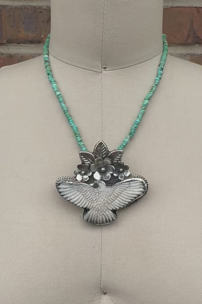Asymmetrical Hawk Necklace 1