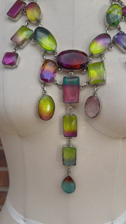 Rainbow are My FAV Color Necklace