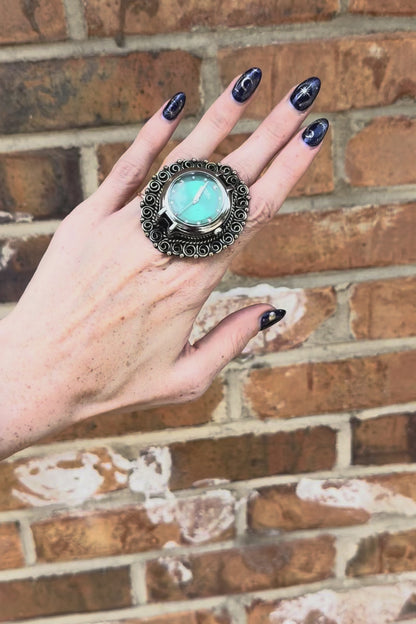 Emerald Envy Watch Ring