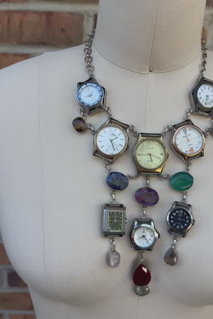 Damage/Tick Tock Don’t Stop Necklace