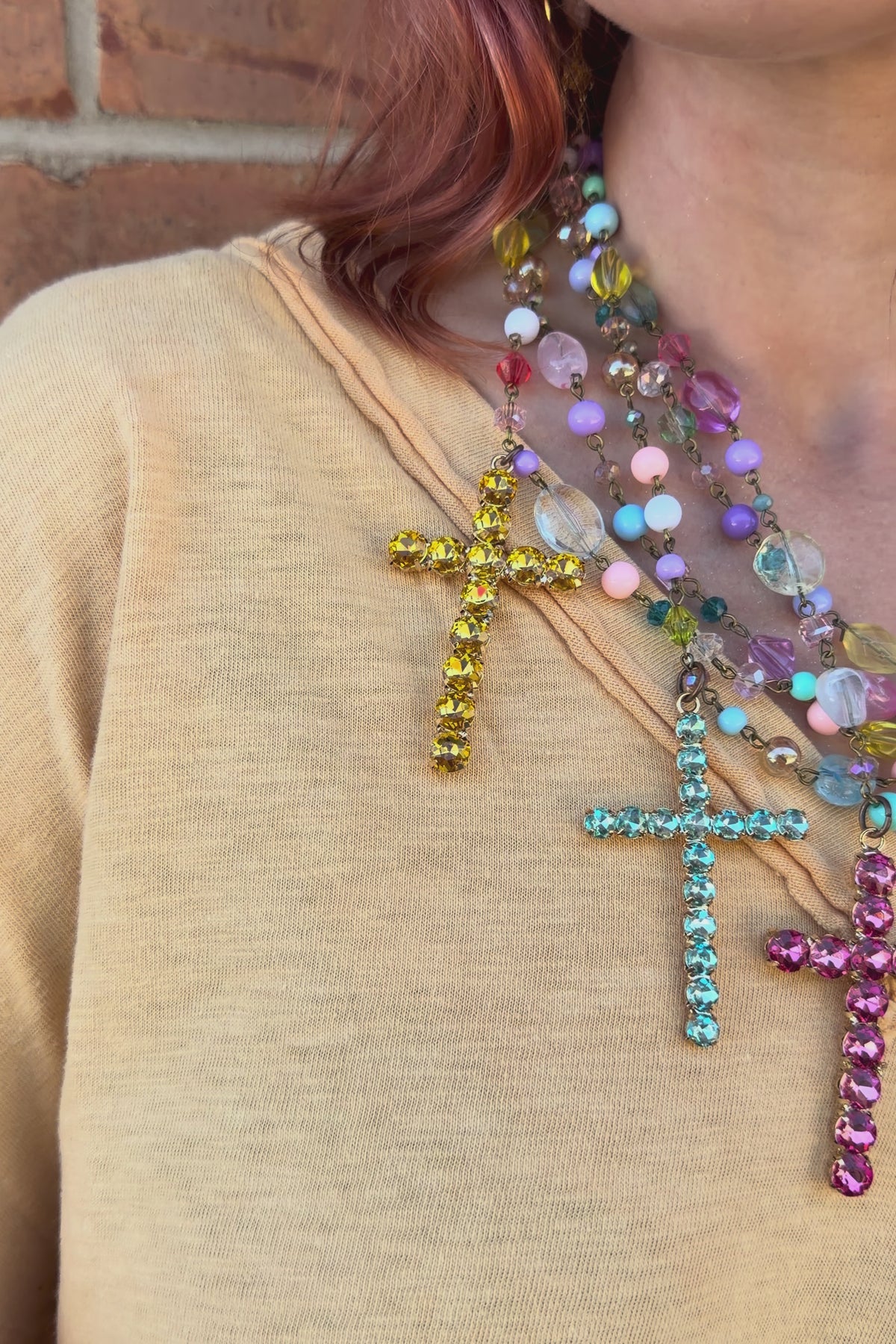 Cross my Heart Necklace -  N 1