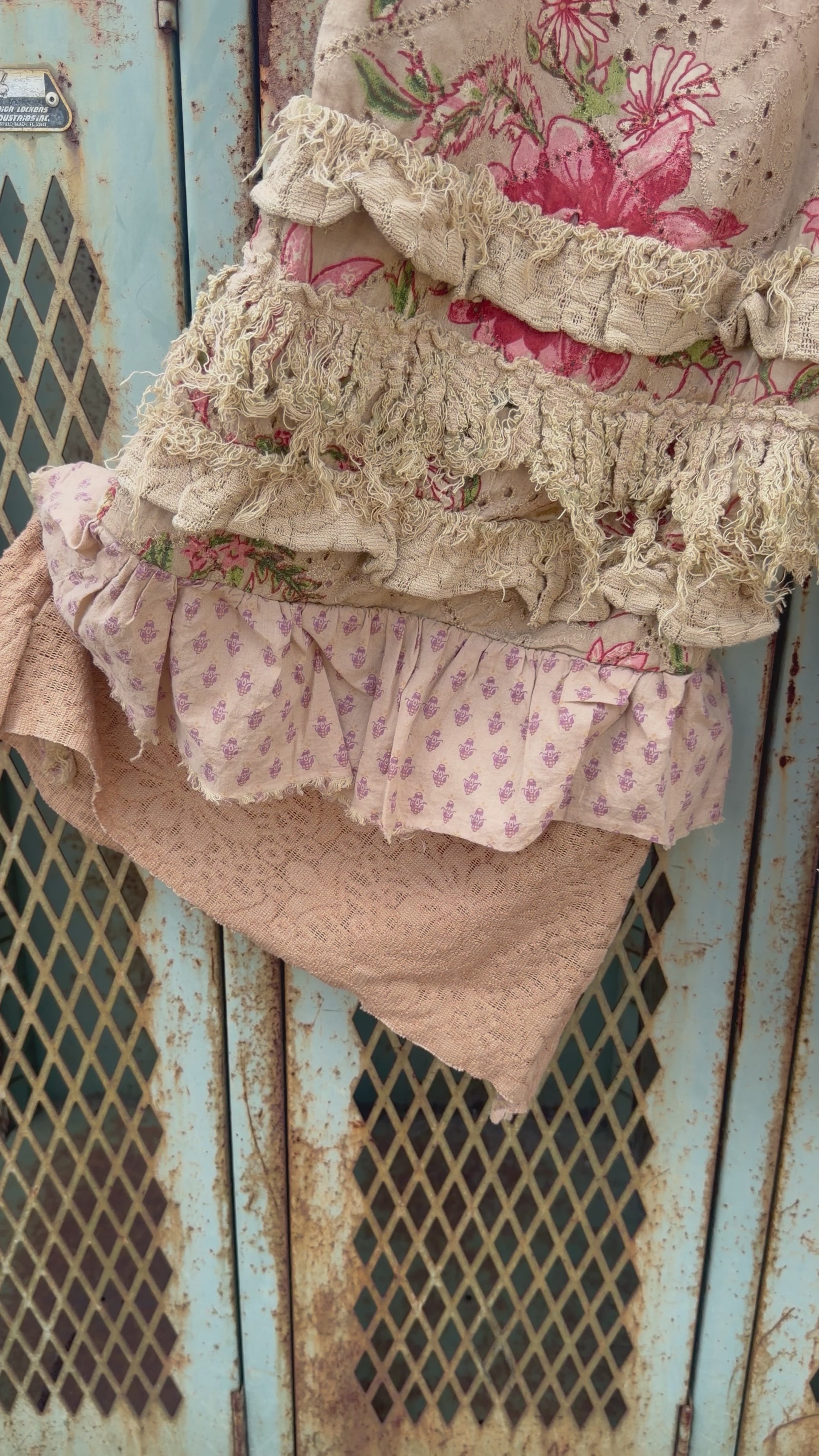 Tattered Flowers Pants