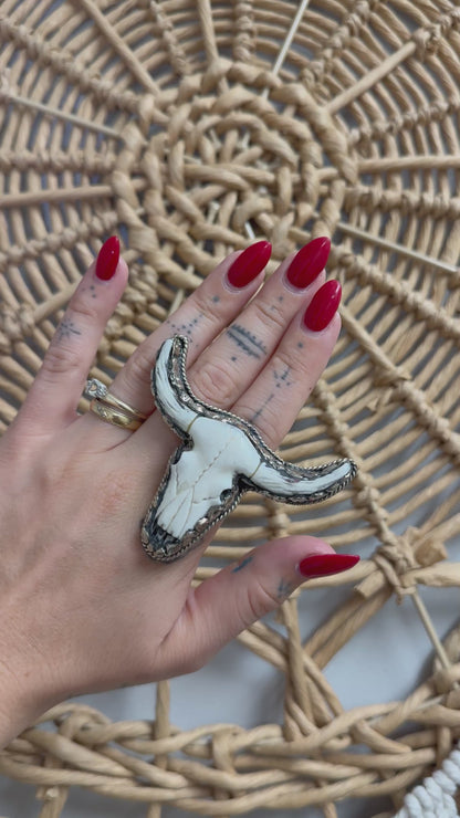 By the Horn Skull Ring